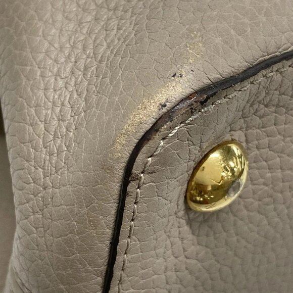 Auth LOUIS VUITTON Capsine MM M42253 Galet Capucines - TR4137 Handbag - Picture 4 of 16